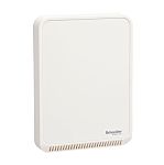 Schneider Electric SLASXCX Air Quality Monitor for Air Quality, Temperature, +50°C Max, AC Adapter-Powered