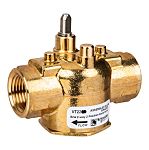 Schneider Electric Brass Globe Valve VT2232, 1/2 in Rp Female 344.7 kPa