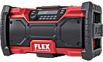 FLEX FEMA Work Site Radio, 18V, 4.3kg