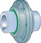 SKF Grid Coupling, 200mm Outside Diameter, 88.4mm Length Flexible Coupling
