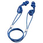 uvex 22240 Series Blue Reusable Corded Ear Plugs, 26dB Rated, 1Pair Pairs