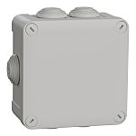 Schneider Electric Mureva Box Series Polypropylene Junction Box, IP55, 7 Terminals, 105 x 105 x 55mm