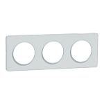Schneider Electric White 3 Gang Light Switch Cover