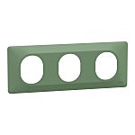 Schneider Electric Green 3 Gang Light Switch Cover