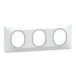 Schneider Electric White 3 Gang Light Switch Cover