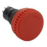 Schneider Electric Harmony XB6E Series Red Illuminated Pull to Release Push Button Head, 16mm Cutout, IP65