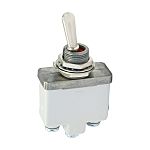 APEM Toggle Switch, Panel Mount, On-Off-Momentary, SPST, Screw Terminal, 2V dc