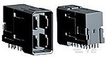 TE Connectivity Connector Backplane Connector, Right Angle, 2169802-1