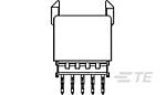 TE Connectivity, 10677 2mm Pitch Hard Metric Backplane Connector, Male, Vertical, 25 Column, 5 Row, 125 Way