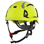 JSP EVO ALTA Yellow Hard Hats with Chin Strap, , Ventilated