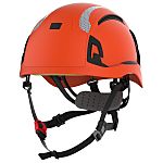 JSP EVO ALTA Orange Hard Hats with Chin Strap, , Ventilated