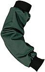 EDC PROTECTION OVERSLEEVES Green Leather Protective Sleeve for Splash Protection Use, 400mm Length