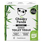 The Cheeky Panda Ltd 48 rolls of 200 Sheets Toilet Roll, 3 ply