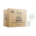 The Cheeky Panda Ltd 36 Packs of rolls of 160 Sheets Toilet Roll, 3 ply