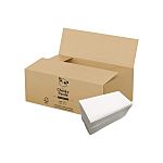 The Cheeky Panda Ltd VHANDTW20 White Folded Paper Hand Towels, 215 x 215mm, 2-Ply, 3200 Sheets