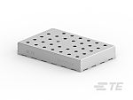 TE Connectivity Aluminium Shielding Cage, 38.1 X2 5.4 x 6mm