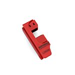 Martindale Red 1-Lock Polypropylene Appliance Plug Lock Out, 8mm Shackle