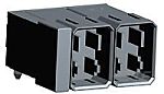 TE Connectivity High Speed Backplane Connector, Male, Right Angle, 2180850-4