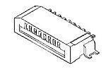 TE Connectivity, 52793, 52793-0472 1mm Pitch 4 Way Right Angle FPC Connector