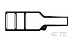 TE Connectivity Cable boot Black, Elastomer Adhesive Lined, 35mm