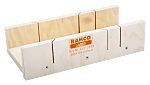 Bahco Wooden Mitre Box With Side Wall, 1 piece