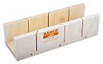 Bahco Wooden Mitre Box With Side Wall, 1 piece