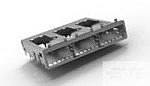 TE Connectivity QSFP+ Cage 3-Port, 2007473-1