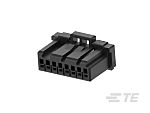 TE Connectivity 1mm Pitch 8 Way Through Hole Transistor IC Socket