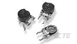1mΩ Trimmer Potentiometer 0.2W Top Adjust TE Connectivity, 416