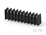 TE Connectivity Barrier Strip, 10 Contact, 8.26mm Pitch, 1 Row, 20A, 300 V