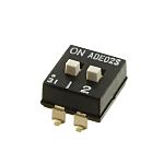 TE Connectivity 7 Way Surface Mount DIP Switch SPST