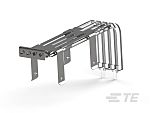1658862-1 TE Connectivity, Right Angle LED Light Pipe, Quad-Level-Row Right Angle Lens