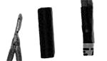 TE Connectivity Heat Shrink Tubing, Black, 52019 Series