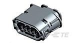 TE Connectivity, 1-1718 Automotive Connector Socket Black Cable Mount 4 Way, Wire Termination 1-1718628-1