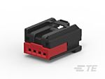 TE Connectivity, 1456983-1, 14569 Female 4 Way Housing For Female Terminals for use with Automotive Housings