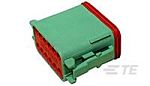 TE Connectivity, DT Automotive Connector Socket Green Cable Mount 12 Way, Wire Termination DT06-12SC