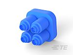 TE Connectivity Blue Gang Wire Seal for use with Connector Seals & Cavity Plugs