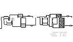 TE Connectivity 1053786-1 BNC Adapter RF Adapter, 4GHz