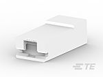 TE Connectivity, 1-480416-8 1 Way Nylon Crimp Terminal Housing, Natural