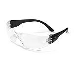 JSP Crackerjack Anti-Mist UV Safety Glasses, Clear Polycarbonate Lens