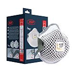 JSP BER152-201-A00 Series Disposable Respirator for General Purpose Protection, FFP2, Valved, Moulded 10Box per Package