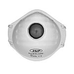 JSP BEH120-001-A00 Series Disposable Respirator for General Purpose Protection, FFP2, Valved, Moulded 10Box per Package