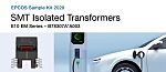 EPCOS Surface Mount Pulse Transformer 1:1.08 Turns Ratio, 100μH Prim. Inductance