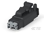 TE Connectivity, DTMH06-2SA, DTMH Female 2 Way Housing For Female Terminals for use with Automotive Housings