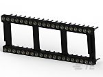 TE Connectivity 2.54mm Pitch 40 Way Box, Tube IC Socket