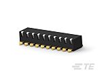 TE Connectivity 10 Way Surface Mount DIP & SIP Switch, Piano Actuator