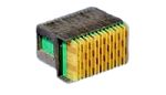 TE Connectivity, 1410147-1 1.8mm Pitch Connector Backplane Connector, Right Angle, 15 Column, 7 Row, 105 Way, 1410147-1