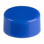 Tapa de botón pulsador, Color Azul, para uso con Serie TP