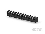 TE Connectivity Barrier Strip, 12 Contact, 9.53mm Pitch, 1 Row, 20A, 300 V