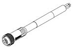 Molex Grey Circular Industrial Cordsets, Shell Size 12.7mm for use with Strain Relief Grip